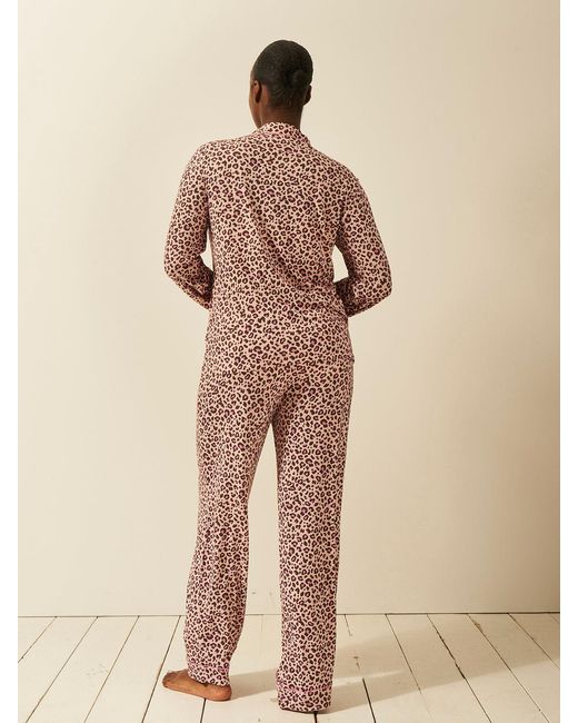 Stripe & Stare Pink Long Pyjama Set