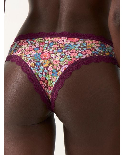 Stripe & Stare Multicolor Brazilian Knicker