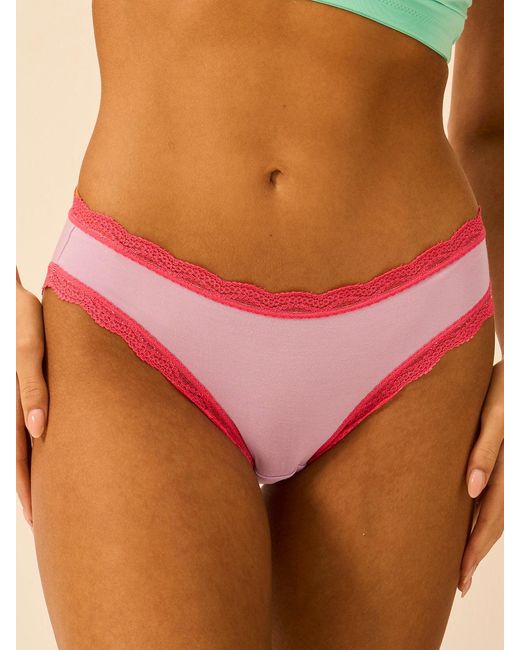 Stripe & Stare Pink The Original Knicker Four Pack