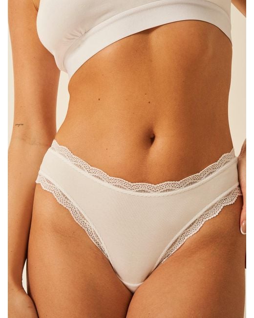 Stripe & Stare White The Discovery Knicker Pack