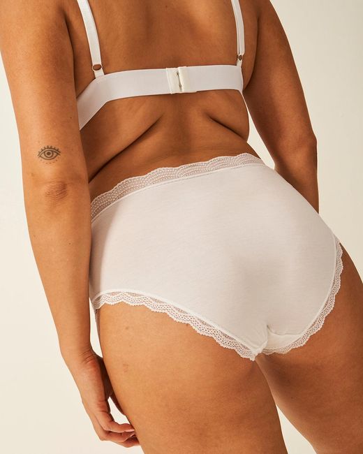 Stripe & Stare White The Discovery Knicker Pack