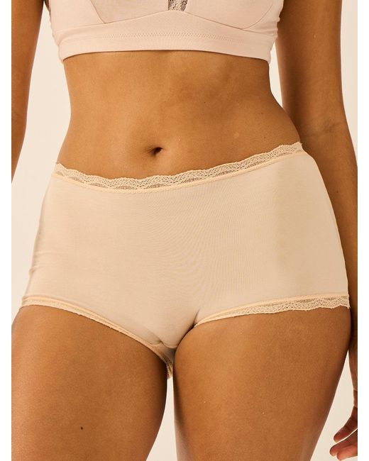Stripe & Stare Natural Hipster Knicker