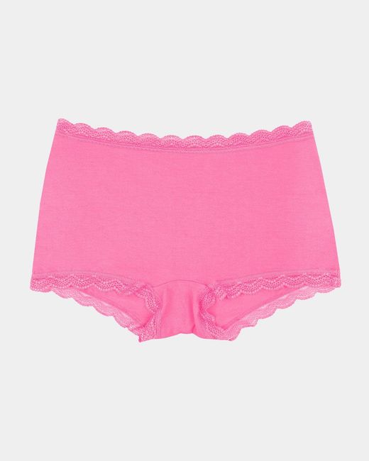Stripe & Stare Pink Hipster Knickers