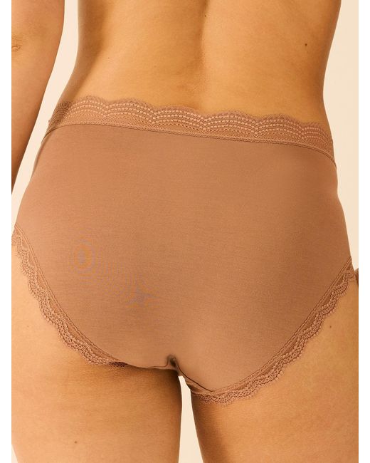 Stripe & Stare Black High Rise Knicker Four Pack