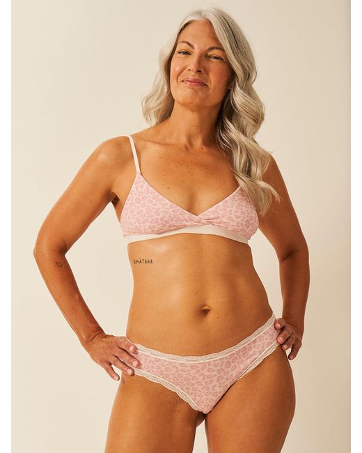 Stripe & Stare Brown Brazilian Knicker