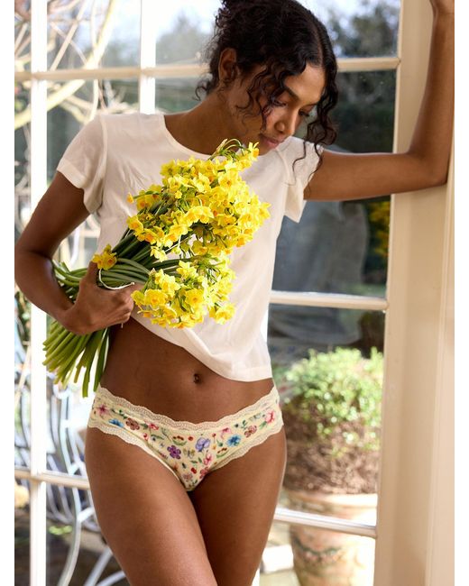 Stripe & Stare Blue The Original Knicker Four Pack