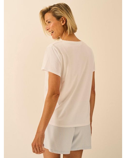 Stripe & Stare Natural Classic T-Shirt