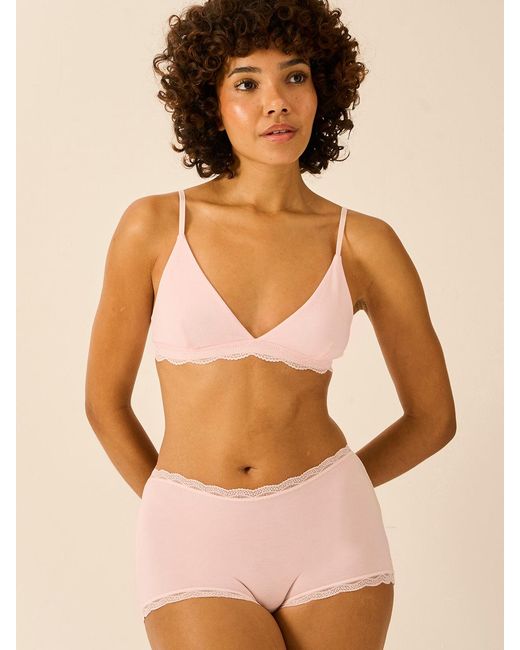 Stripe & Stare Pink Hipster Knicker