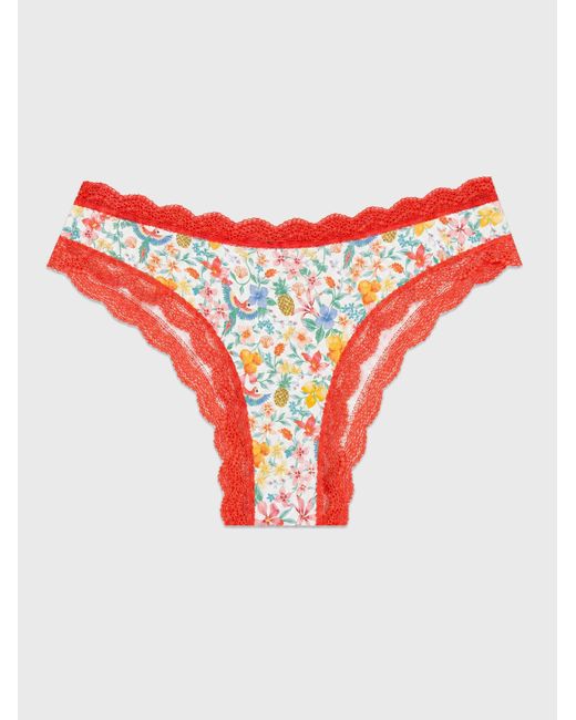 Stripe & Stare Orange Brazilian Knicker