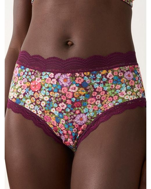 Stripe & Stare Multicolor High Rise Knicker Four Pack