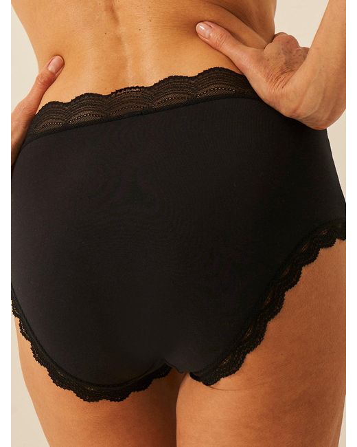Stripe & Stare Black Mocha Essentials TENCEL™ High Rise Four-Pack
