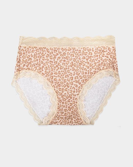 Stripe & Stare White High Rise Knicker