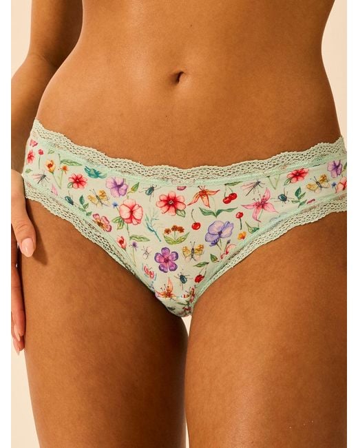 Stripe & Stare Blue The Original Knicker Four Pack