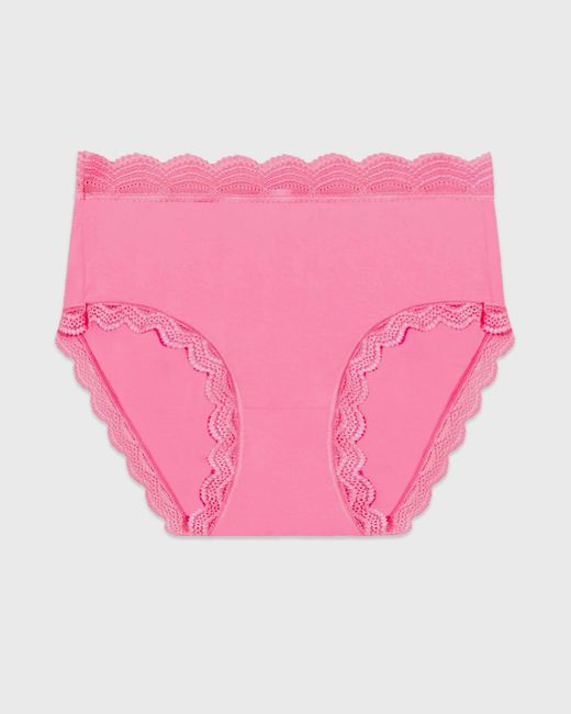 Stripe & Stare Pink High Rise Knicker