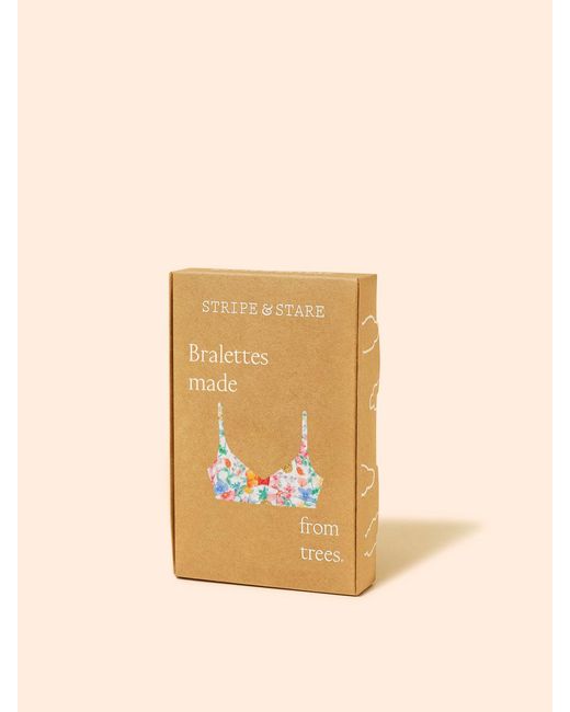 Stripe & Stare Multicolor Crossover Bra
