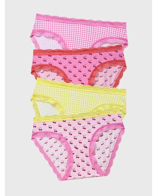 Stripe & Stare Pink The Original Knicker Four Pack