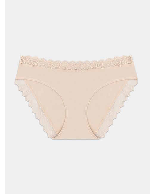 Stripe & Stare Brown Zigzag Lace Original Knicker