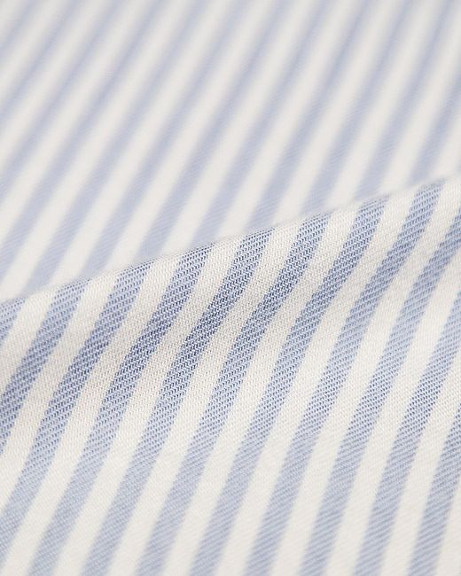 Stripe & Stare Blue Soft Brushed Woven Pyjama Shorts