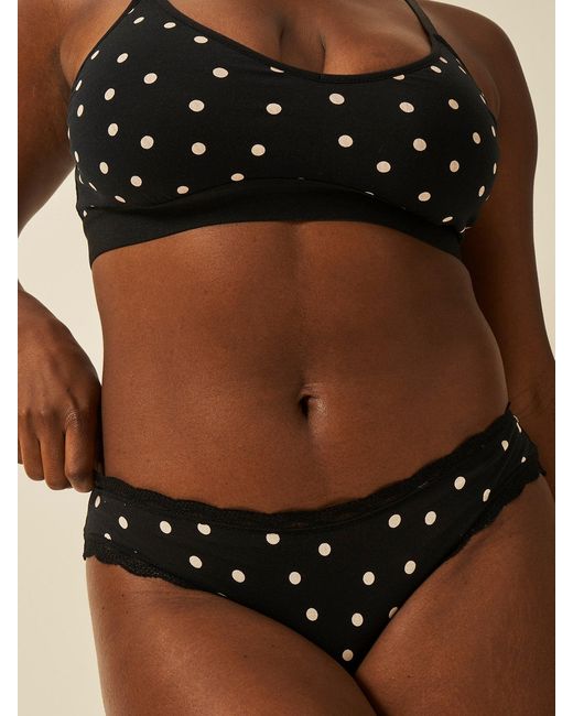 Stripe & Stare Black T-Shirt Bra