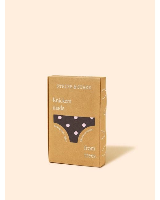Stripe & Stare Brown The Original Knicker