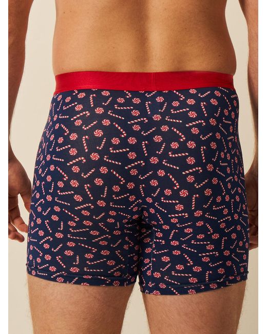Stripe & Stare Blue Boxer