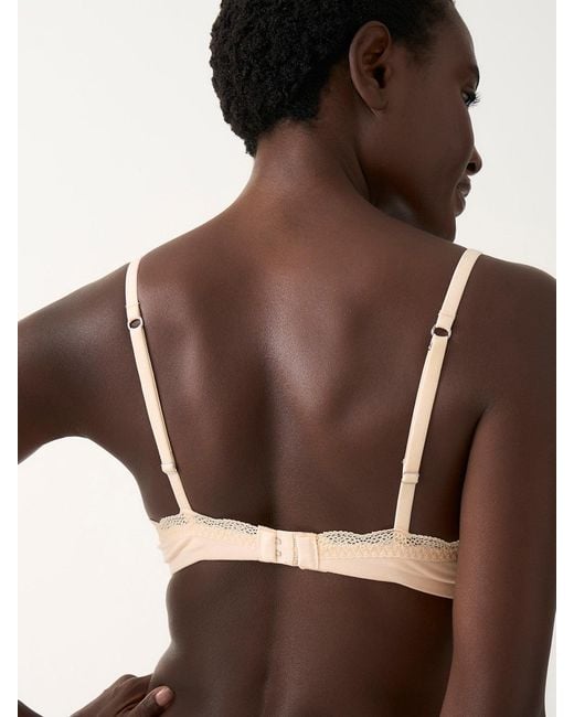 Stripe & Stare Natural Smooth Demi Bra