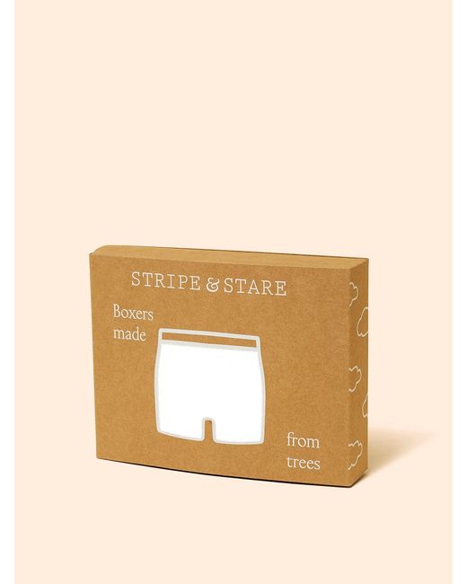 Stripe & Stare Brown Boxer