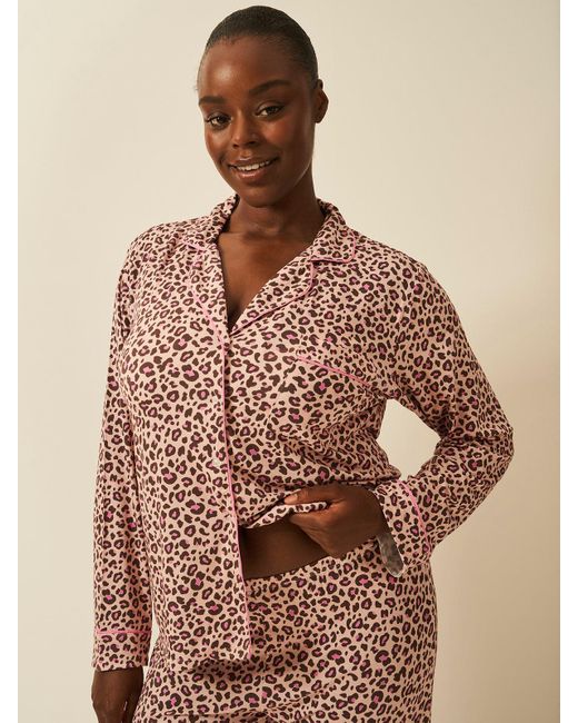 Stripe & Stare Pink Long Pyjama Set