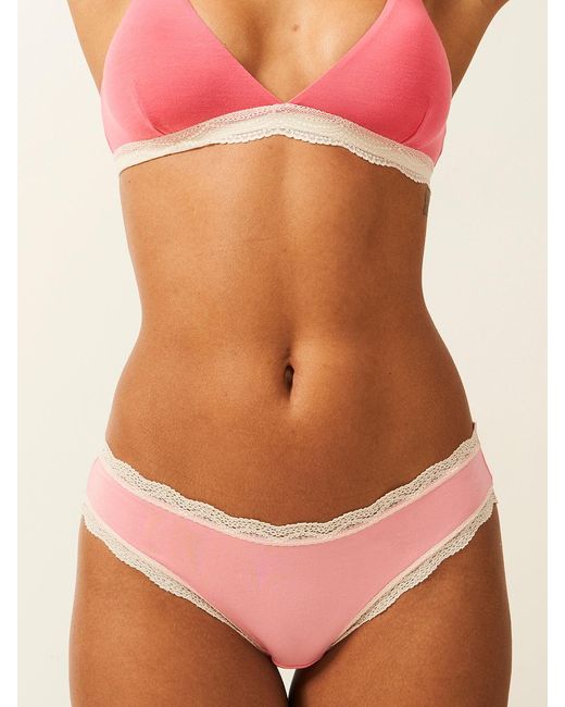 Stripe & Stare Pink The Original Knicker Four Pack