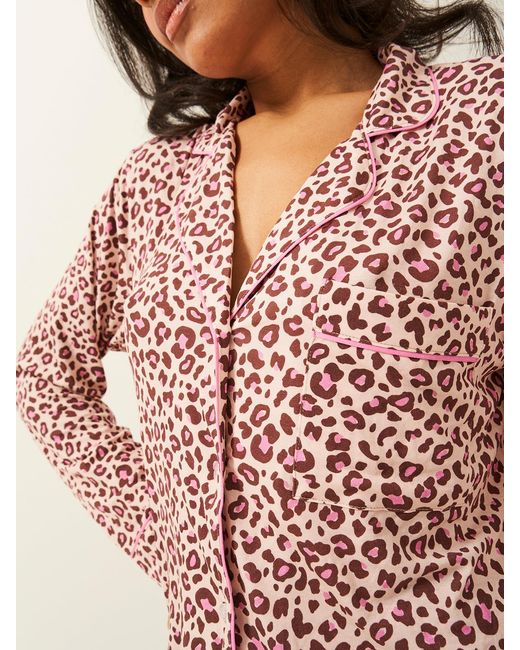 Stripe & Stare Pink Long Pyjama Set