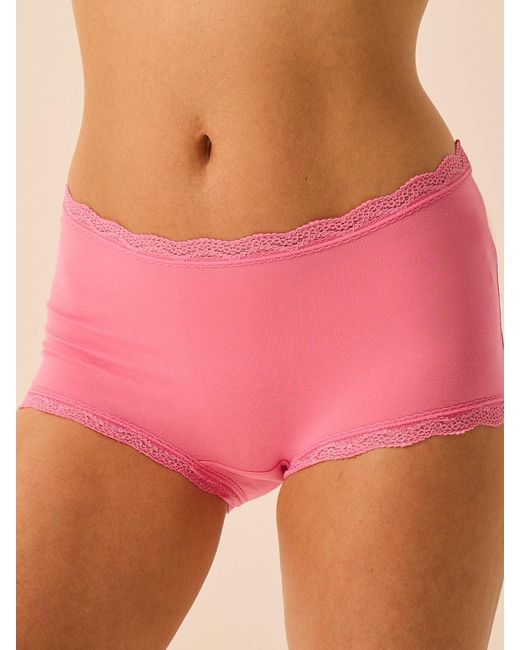 Stripe & Stare Pink Hipster Knicker