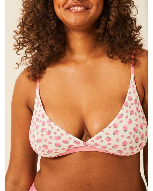 Stripe & Stare Brown Emily English X S&S Crossover Bra