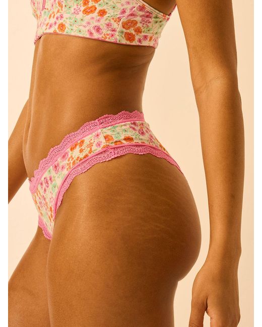 Stripe & Stare Orange Brazilian Knicker