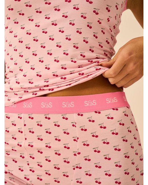 Stripe & Stare Pink Boxer