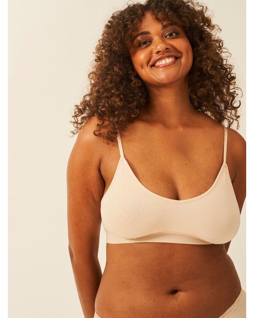 Stripe & Stare Brown T-Shirt Bra