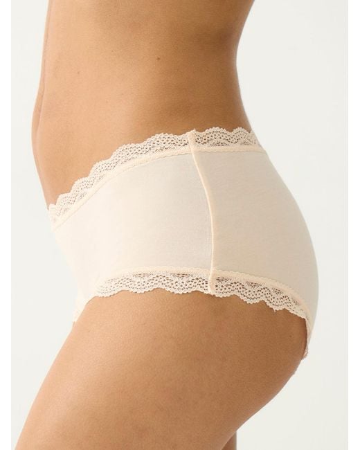 Stripe & Stare Natural Shortie Knicker