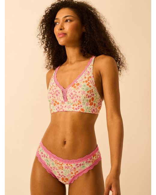 Stripe & Stare Orange Brazilian Knicker