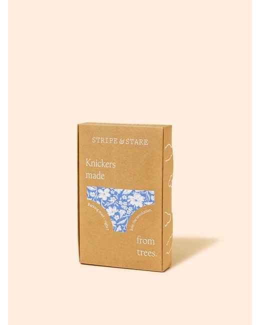 Stripe & Stare Blue The Original Knicker
