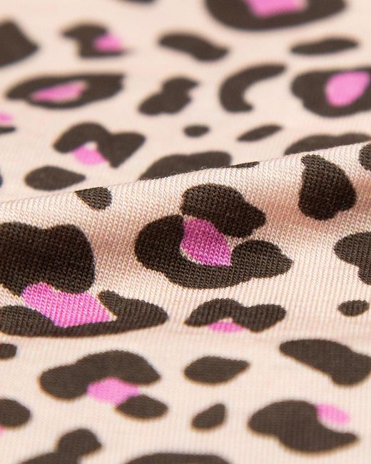 Stripe & Stare Pink High Rise Knicker Four Pack