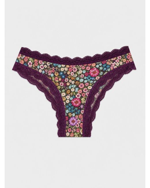 Stripe & Stare Multicolor Brazilian Knicker