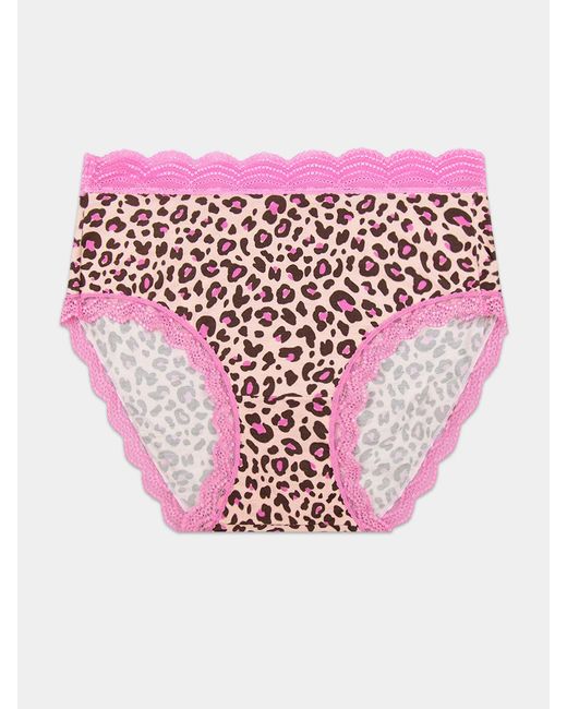 Stripe & Stare Brown High Rise Knicker