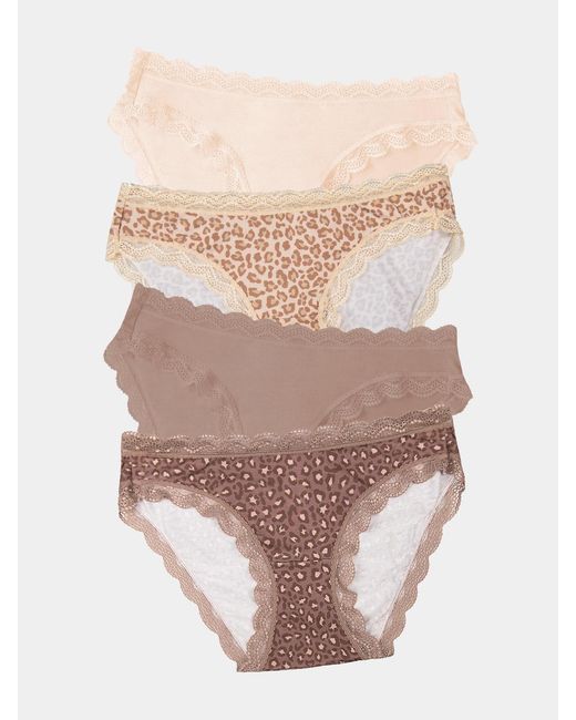 Stripe & Stare Multicolor The Original Knicker Four Pack