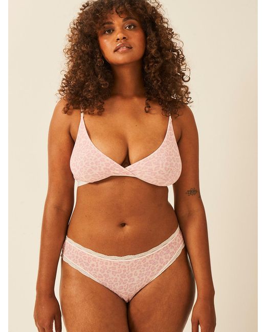 Stripe & Stare Brown Brazilian Knicker