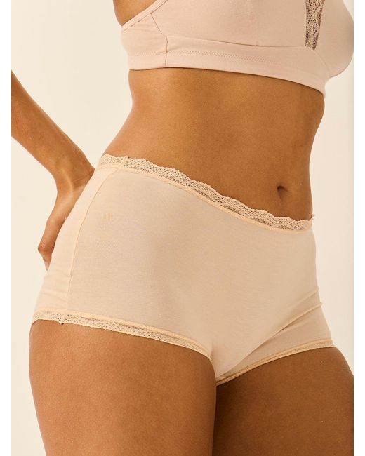 Stripe & Stare Natural Hipster Knicker
