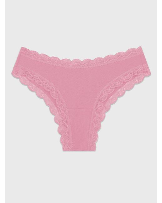 Stripe & Stare Pink Brazilian Knicker