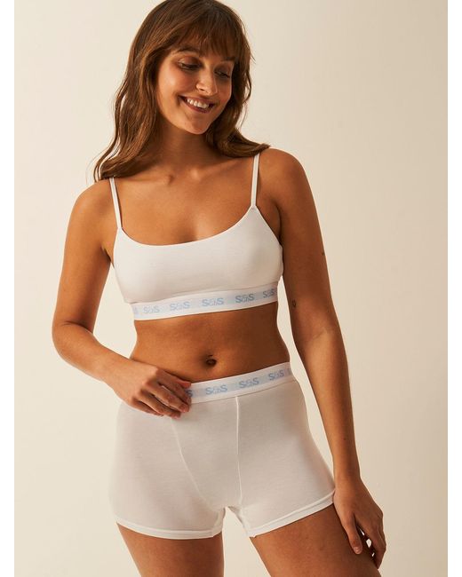 Stripe & Stare Brown T-Shirt Bra