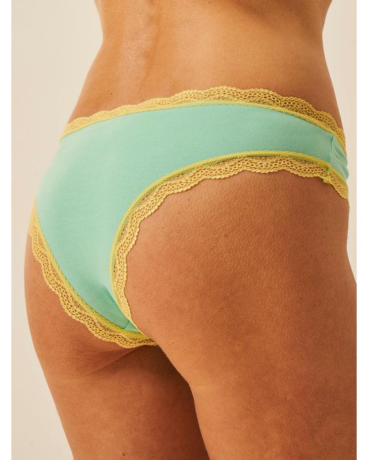 Stripe & Stare Pink Brazilian Knicker Four Pack