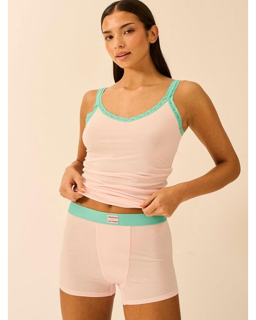 Stripe & Stare Green Boxer