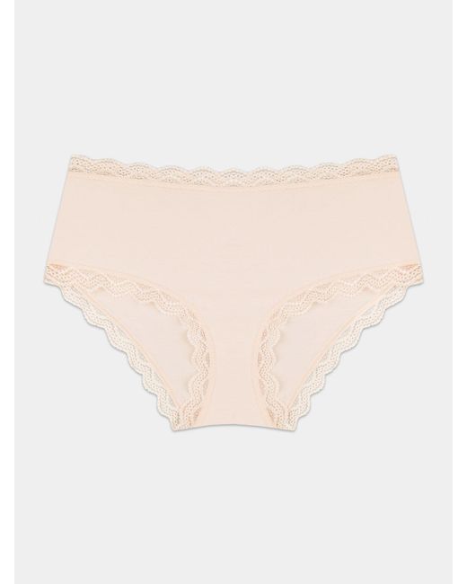 Stripe & Stare Natural Shortie Knicker