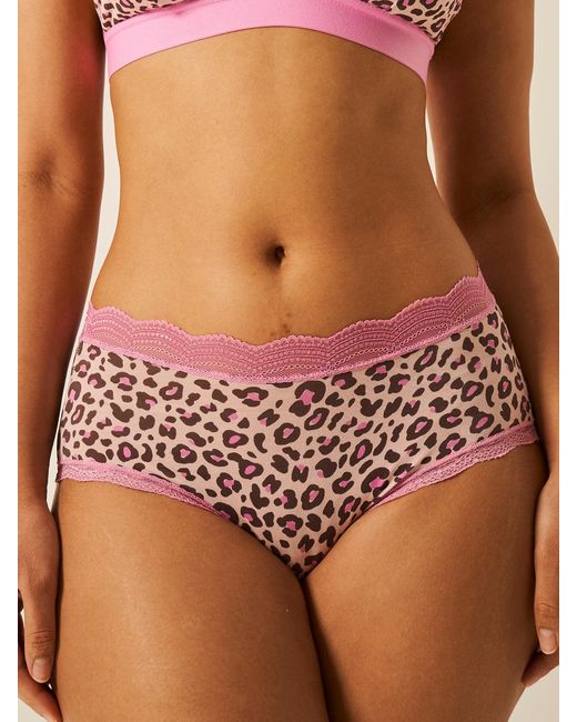 Stripe & Stare Brown High Rise Knicker
